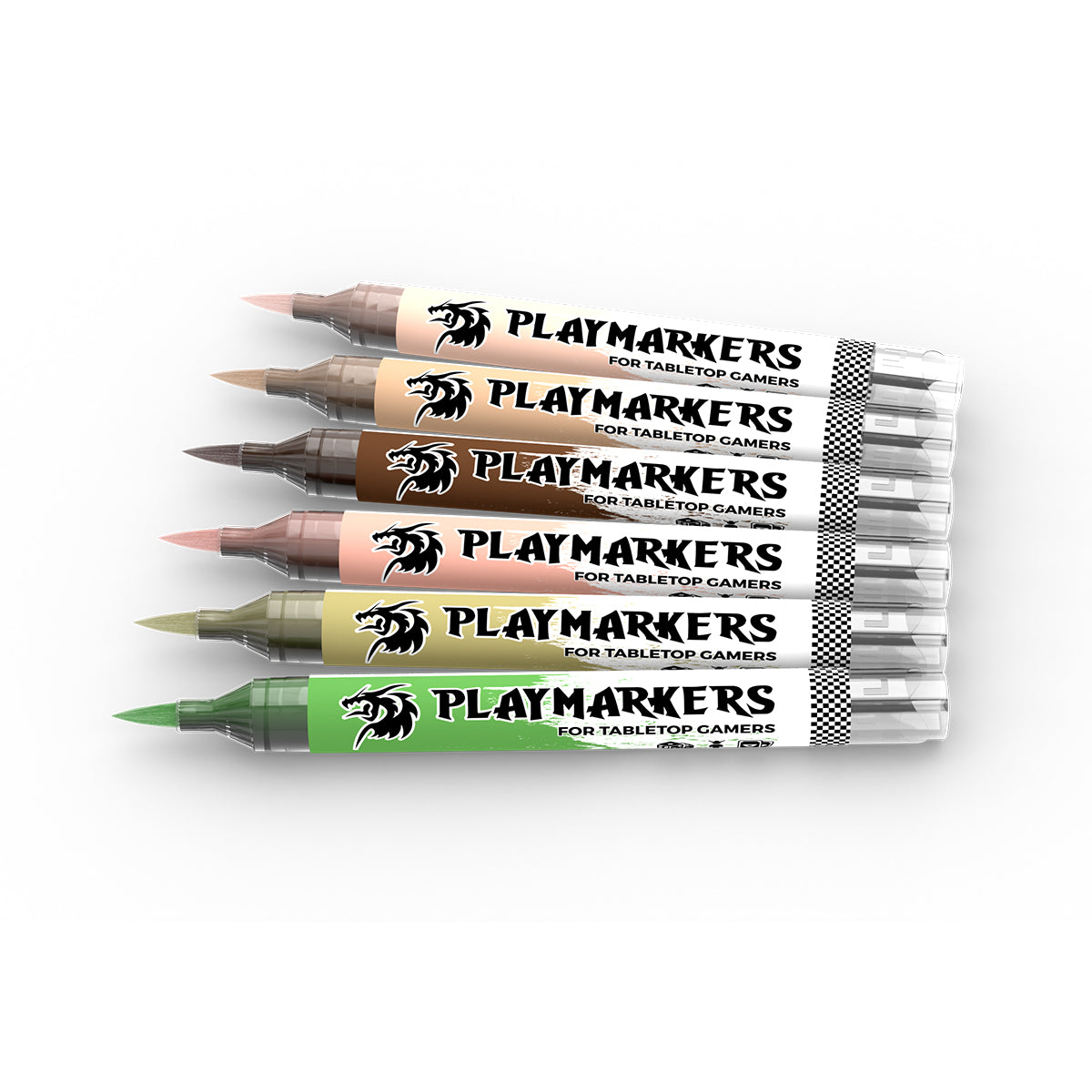 AK Interactive Playmarkers Set: Skins & Flesh Tones
