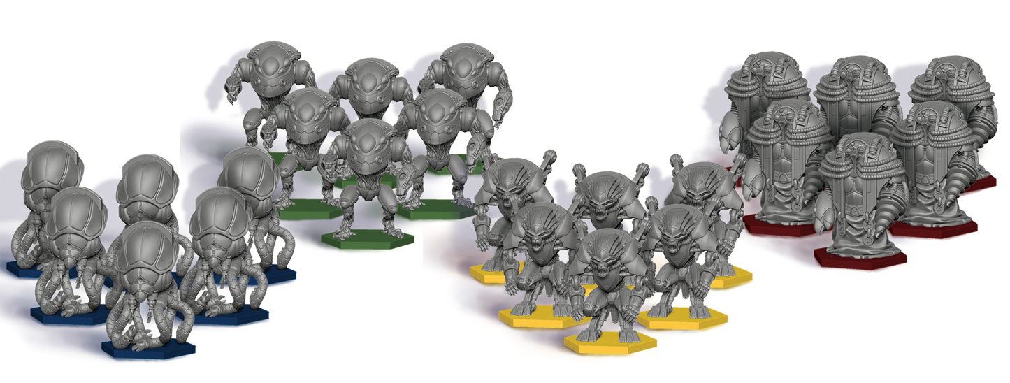 Anachrony - Exo-Weapon Miniatures
