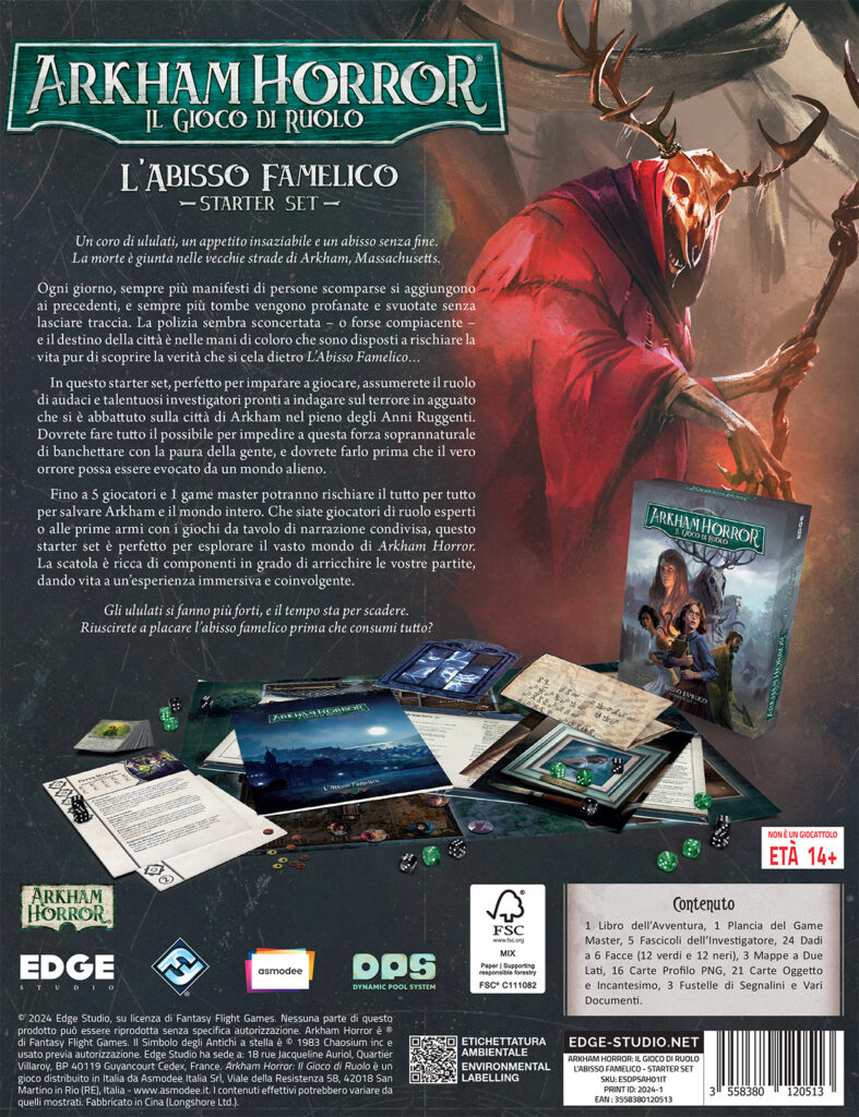 Arkham Horror - The Roleplaying Game - The Hungry Abyss Starter Set
