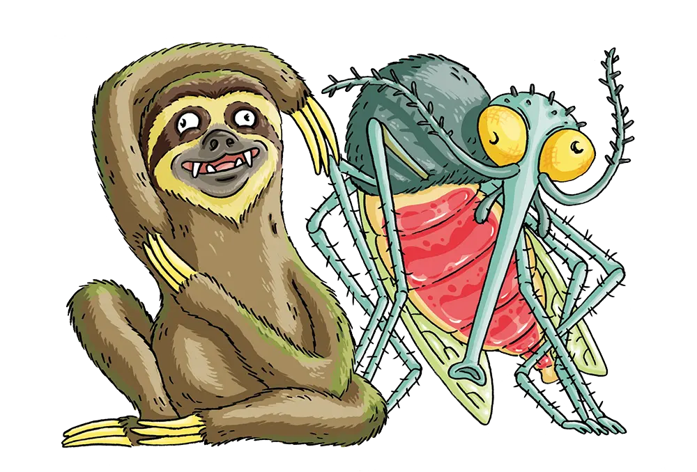 Barbascura X Evolve Evil - Sloth and Mosquito