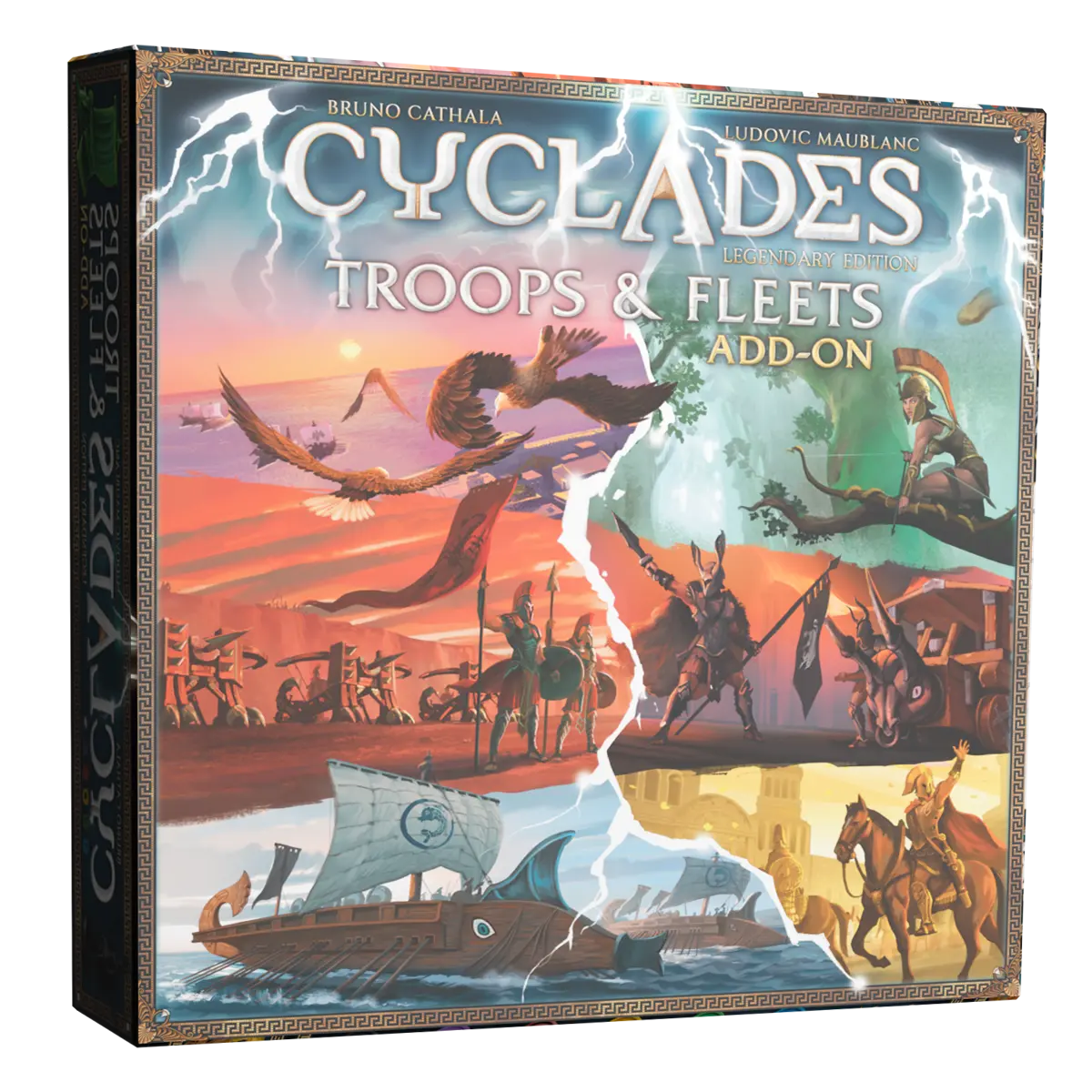 Cyclades - Troops & Fleets Miniature Kit