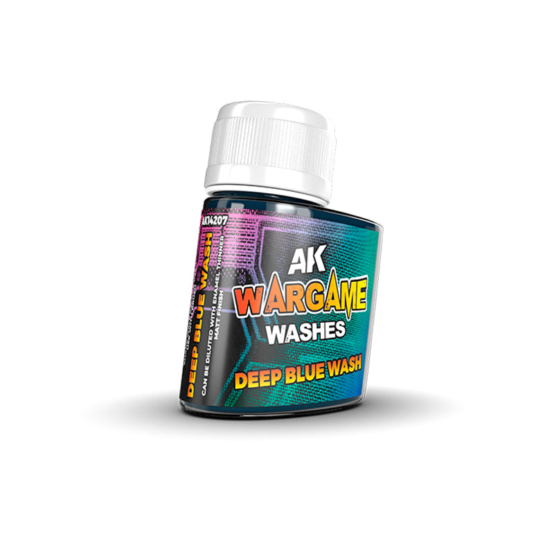 AK Interactive Wargame Series - Deep Blue Wash 35ml