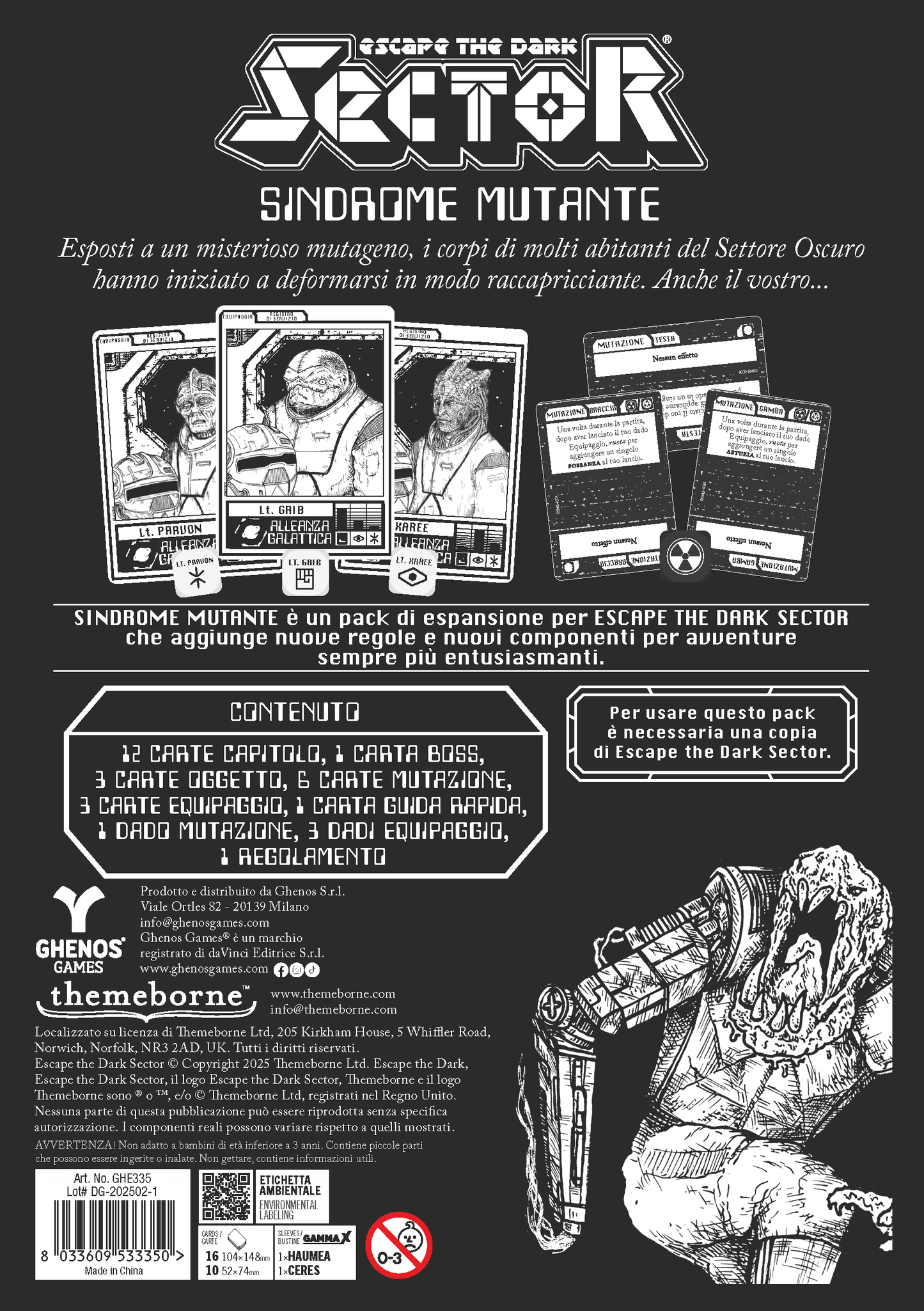 Espace The Dark Sector - Sindrome Mutante