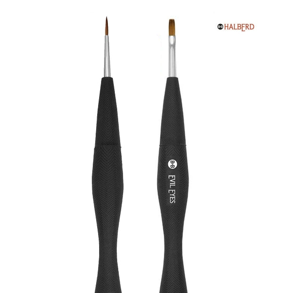 EVIL EYES - Halberd: Double-Headed Miniature Brush