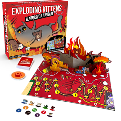 Exploding Kittens - The Board Game