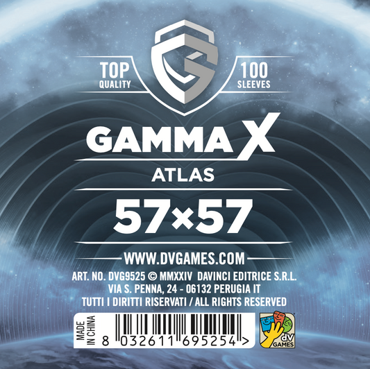 Protective Sleeves - Gamma X Atlas 57x57mm