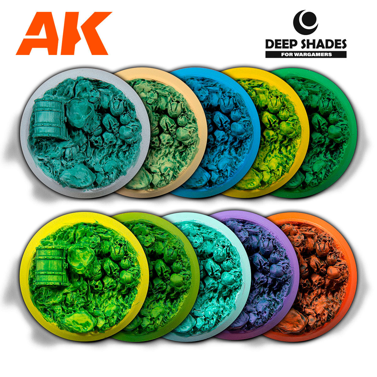 AK Interactive Deep Shades - GreenDark 30ml