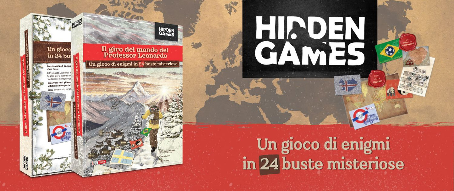 Hidden Games - Professor Leonardo's World Tour