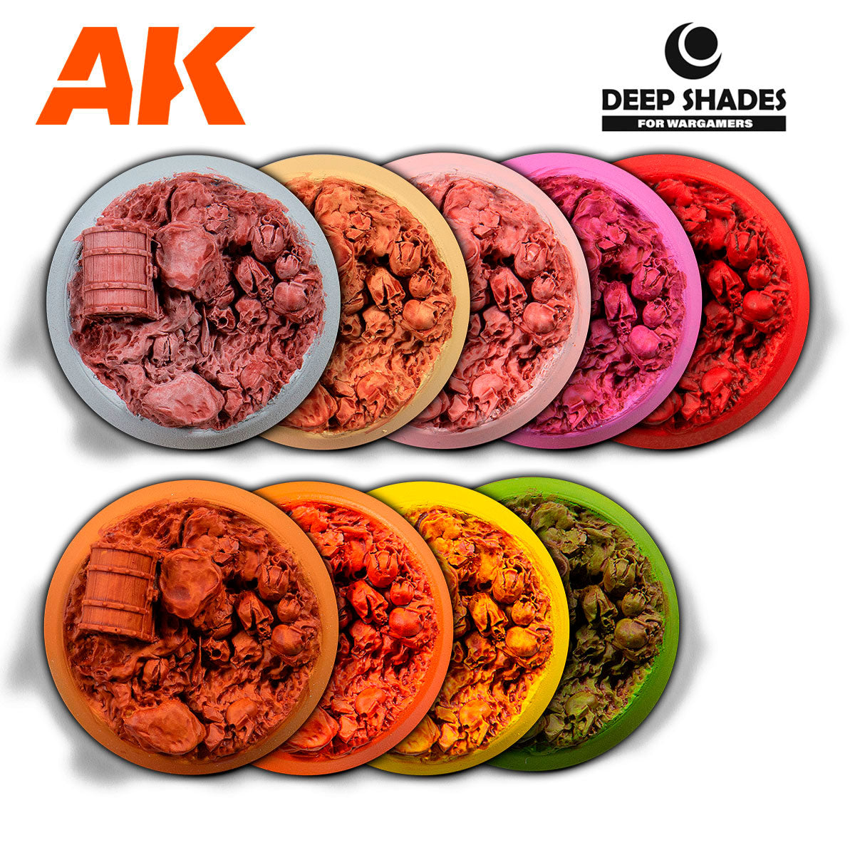 AK Interactive Deep Shades - Human Skin 30ml