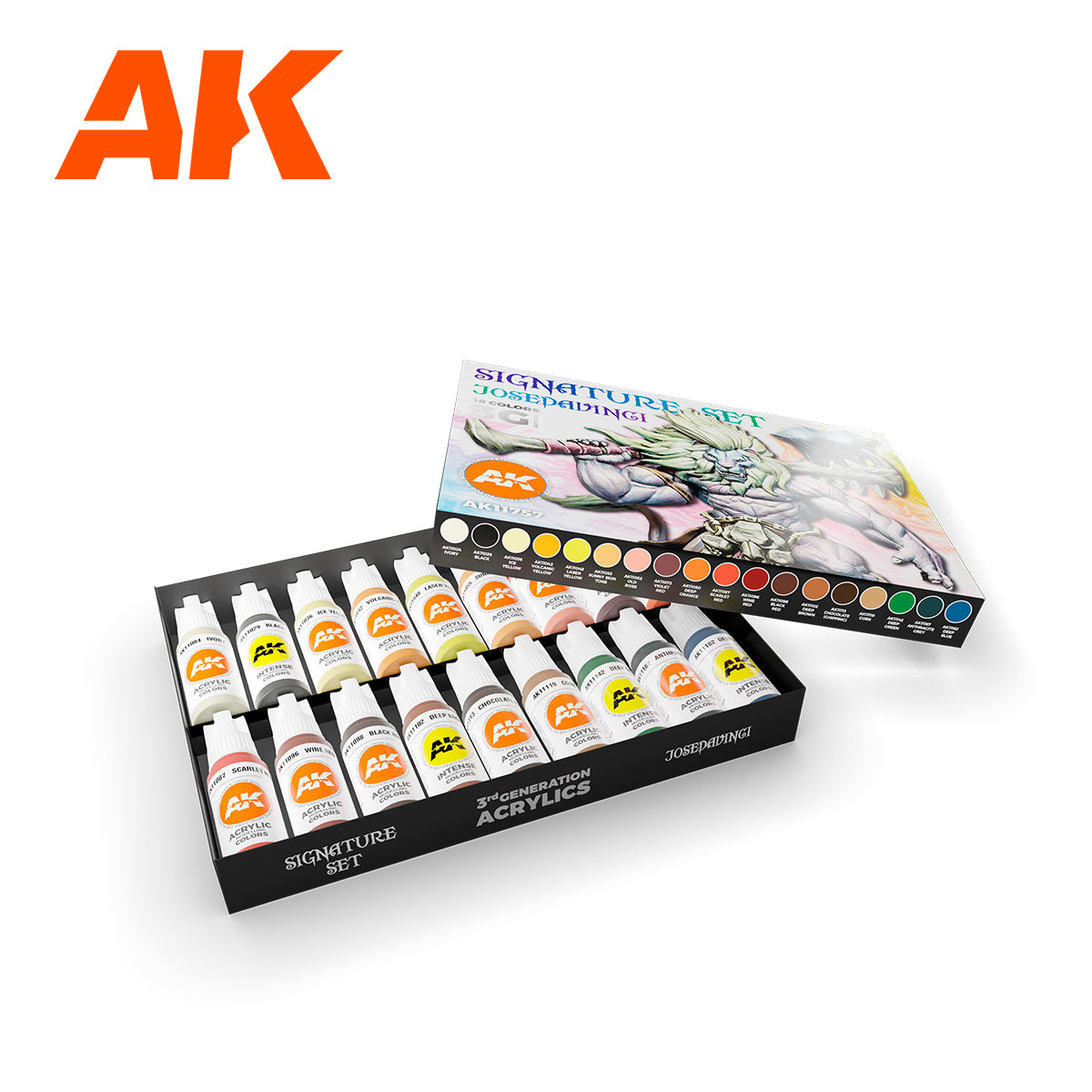 AK Interactive 3GEN Signature Set JOSEDAVINCI