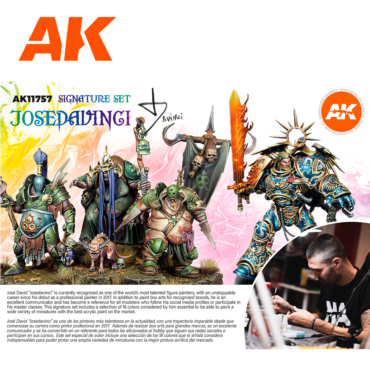 AK Interactive 3GEN Signature Set JOSEDAVINCI