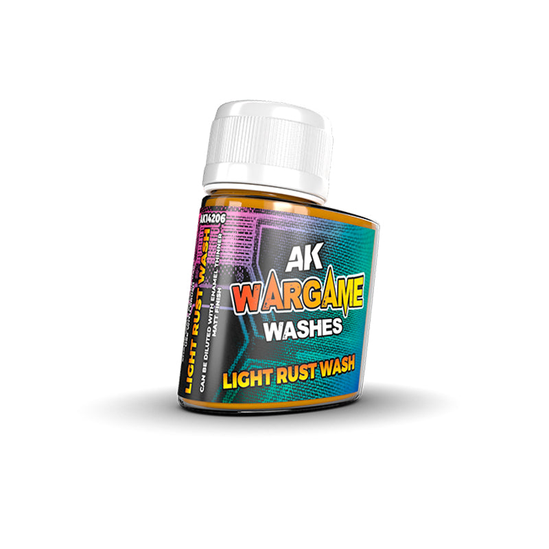 AK Interactive Wargame Series - Light Rust Wash 35ml