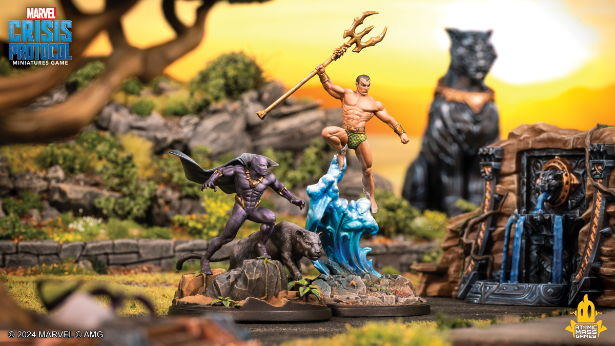 Marvel Crisis Protocol - Black Panther, Chosen of Bast & Namor