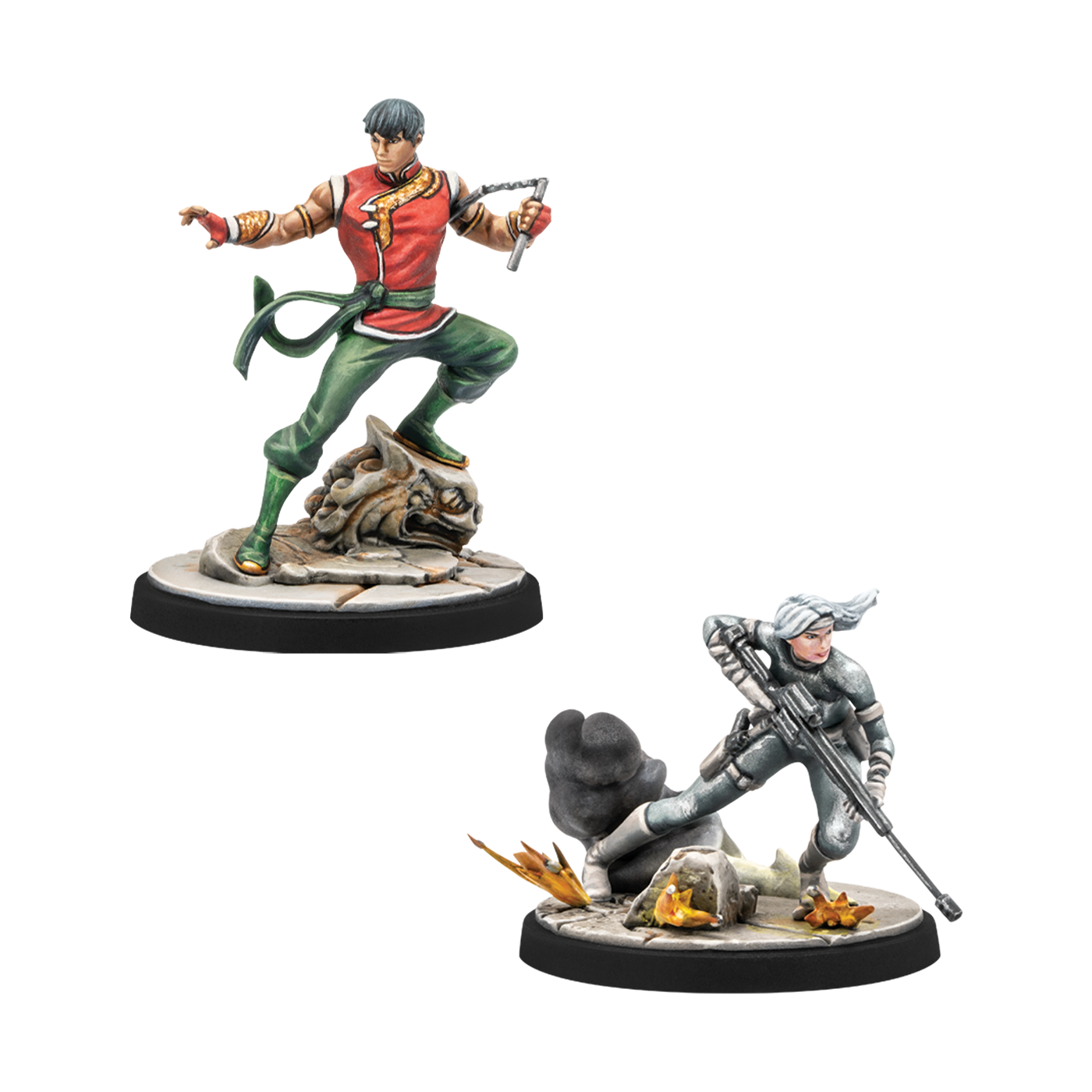 Marvel Crisis Protocol - Shang-Chi & Silver Sable