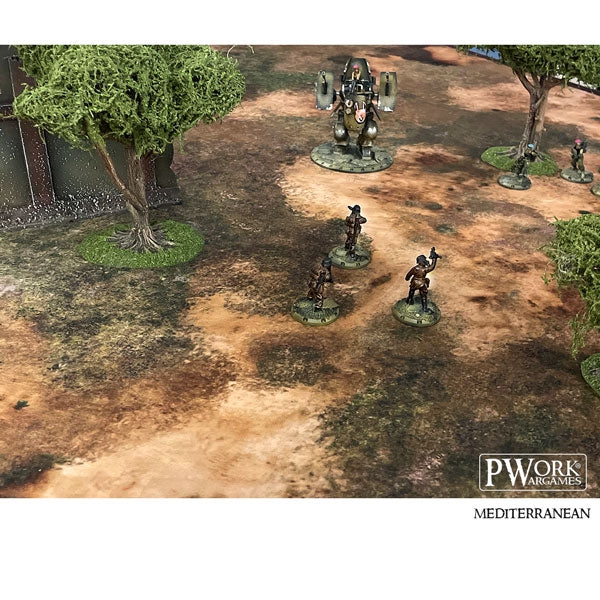 Battle Mat - Neoprene Wargames Mat - Mediterranean (22x30'')
