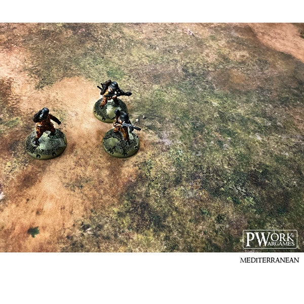 Battle Mat - Neoprene Wargames Mat - Mediterranean (22x30'')