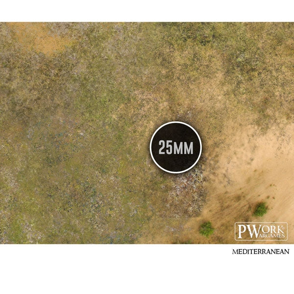 Battle Mat - Neoprene Wargames Mat - Mediterranean (22x30'')
