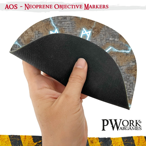 Thunder Strike - Warhammer AOS Neoprene Objective Markers
