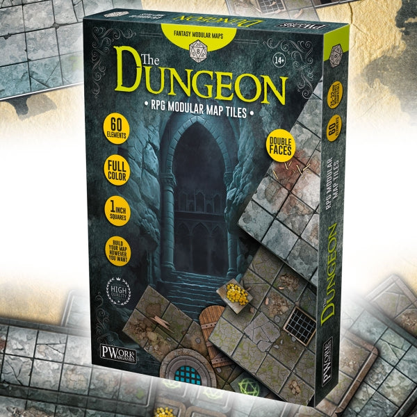 RPG Modular Map Tiles - The Dungeon