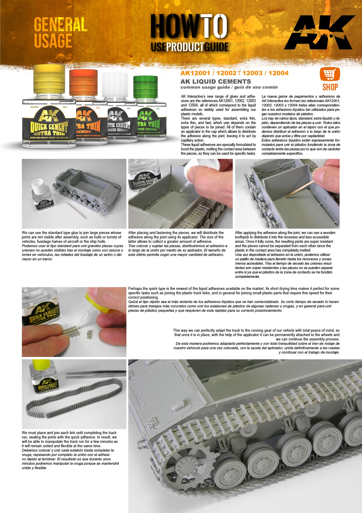 AK Interactive Standard Density Plastic Glue