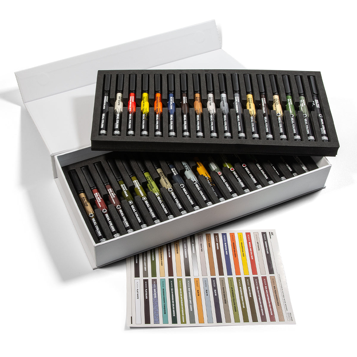 AK Interactive Special Box RC Markers - 34 Markers
