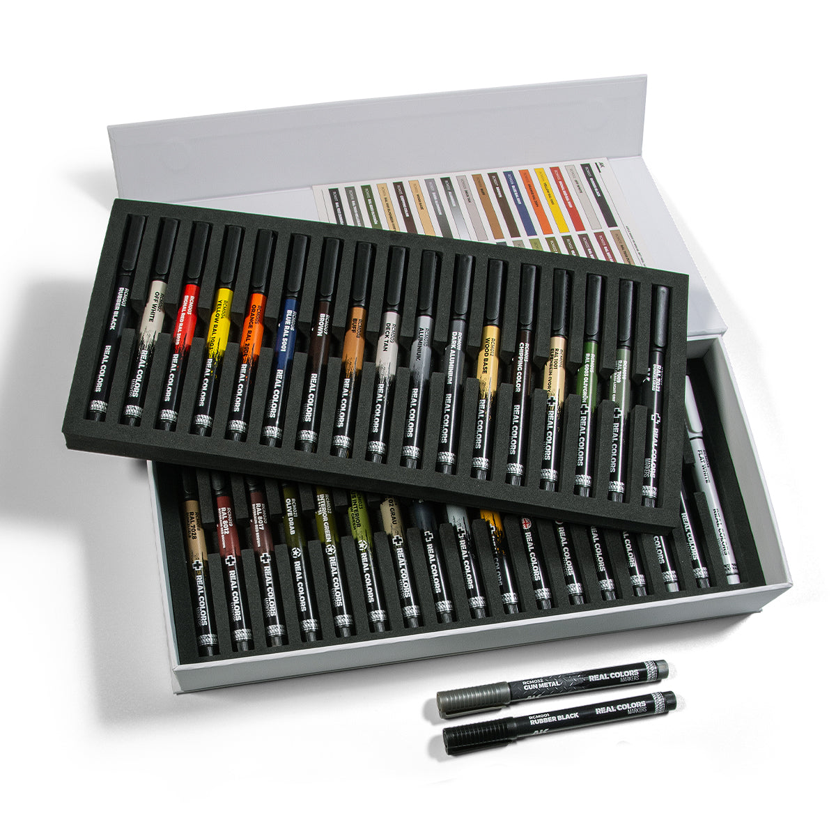AK Interactive Special Box RC Markers - 34 Markers