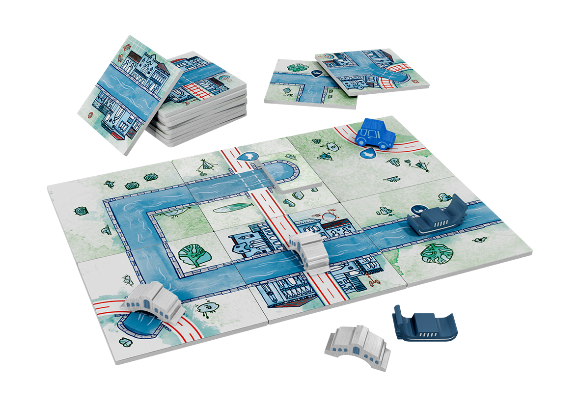 Railroad Tiles: Canals Expansion