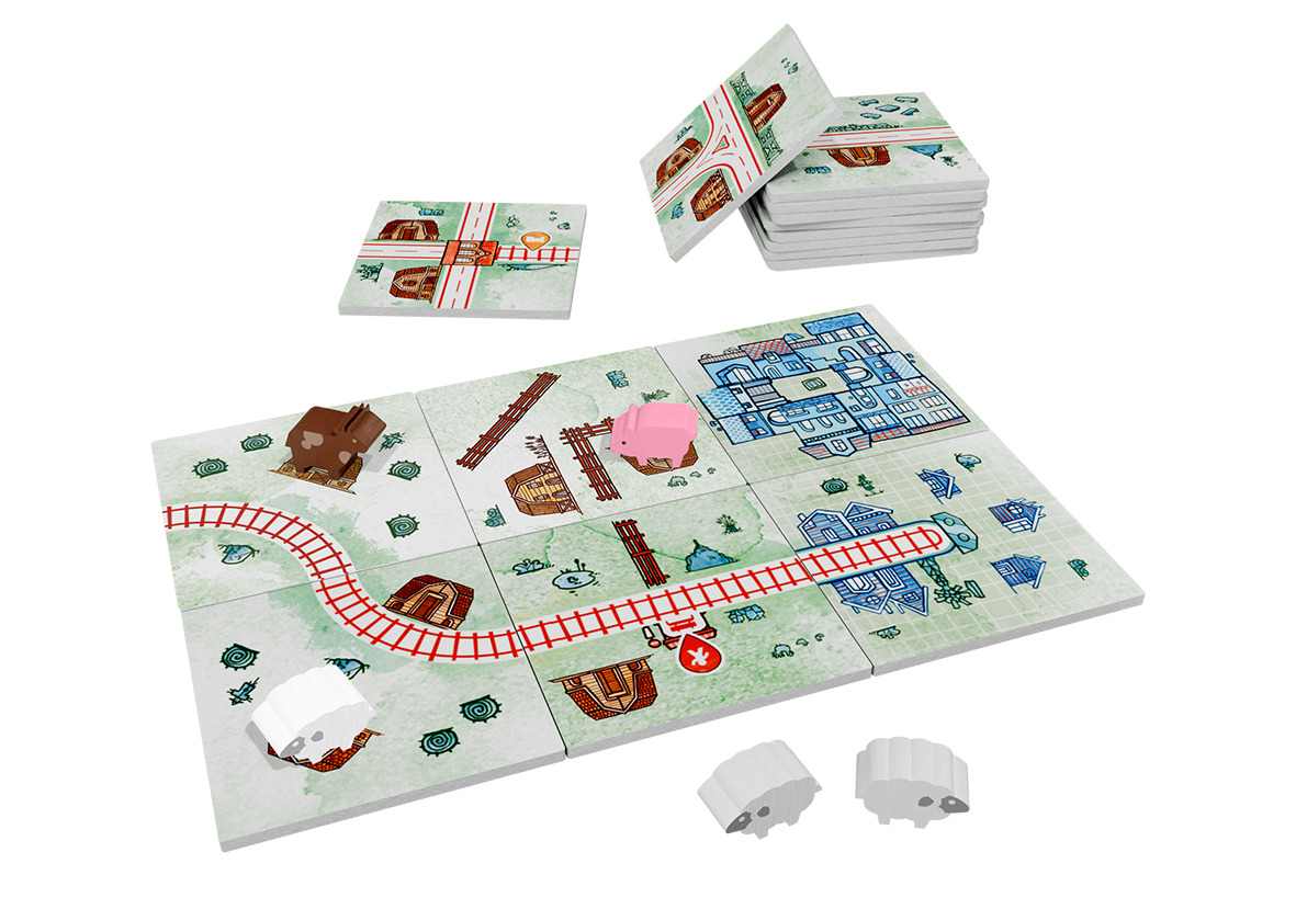Railroad Tiles: Countryside Expansion