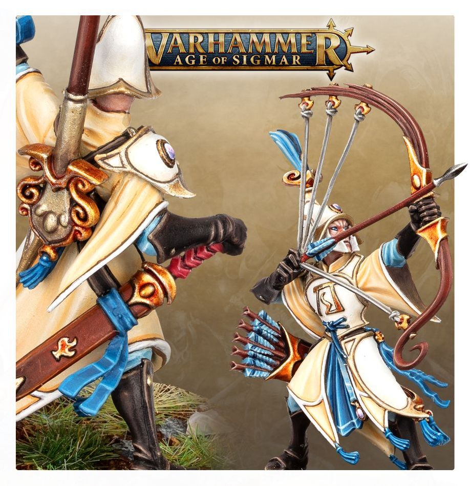 Warhammer Age of Sigmar - Lumineth Realm-Lords Vanari Sentinels