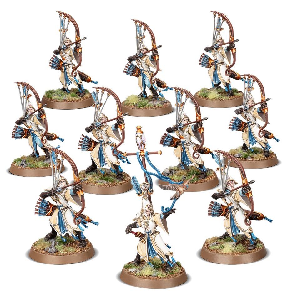 Warhammer Age of Sigmar - Lumineth Realm-Lords Vanari Sentinels