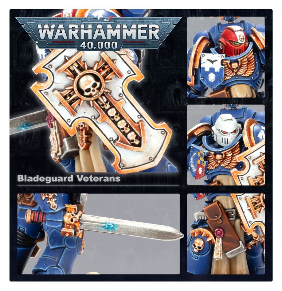 Warhammer 40K - Space Marines Bladeguard Veterans