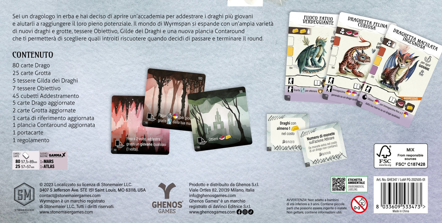 Wyrmspan - Accademia dei Draghi