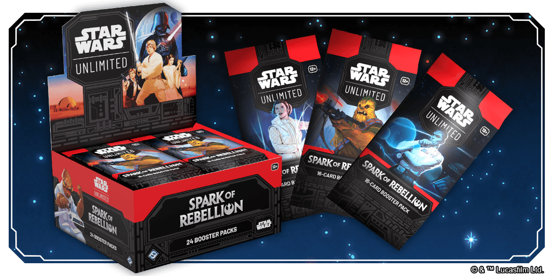 Star Wars Unlimited - Scintilla di Ribellione Boosters Box (Ita)