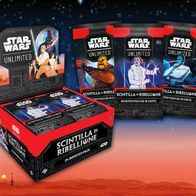 Star Wars Unlimited - Scintilla di Ribellione Boosters Box (Ita)