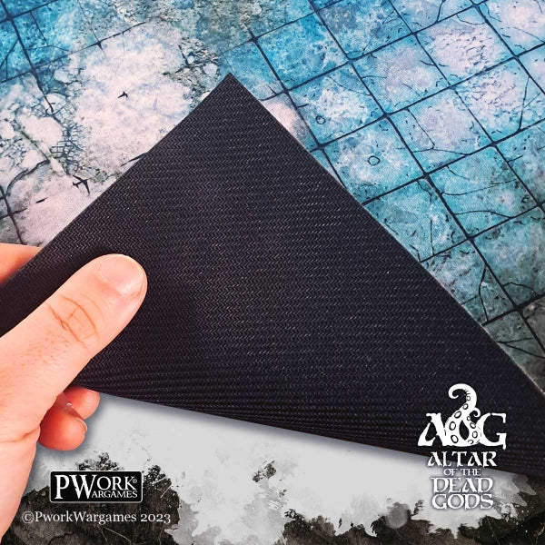Altar of the Dead Gods - Frozen Temple Game Mat