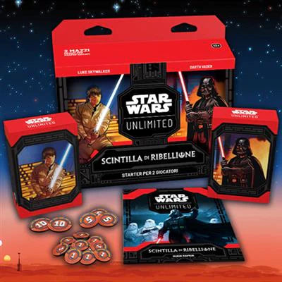 Star Wars Unlimited - Scintilla di Ribellione Starter Set (Italiano)