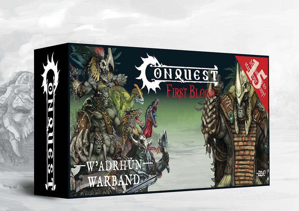 Conquest - W’adrhŭn First Blood Warband