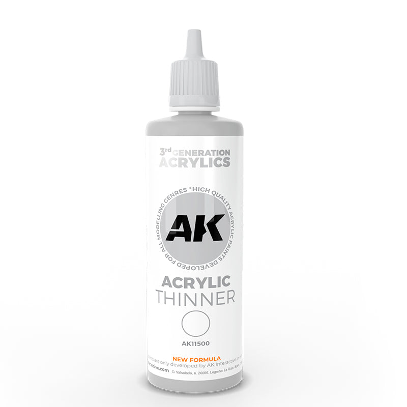 AK Interactive 3GEN Acrylic Thinner 100ml