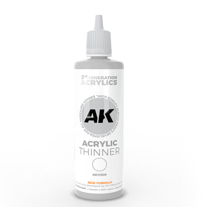 AK Interactive 3GEN Acrylic Thinner 100ml