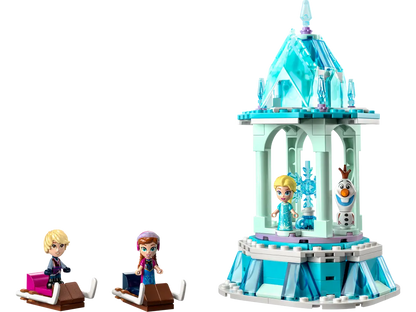 Lego 43218 Disney Princess Frozen La Giostra Magica di Anna ed Elsa