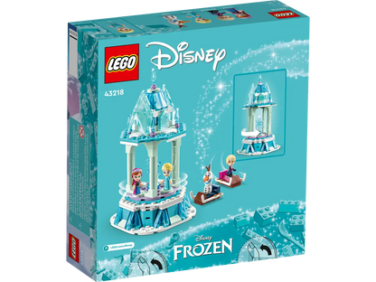 Lego 43218 Disney Princess Frozen La Giostra Magica di Anna ed Elsa