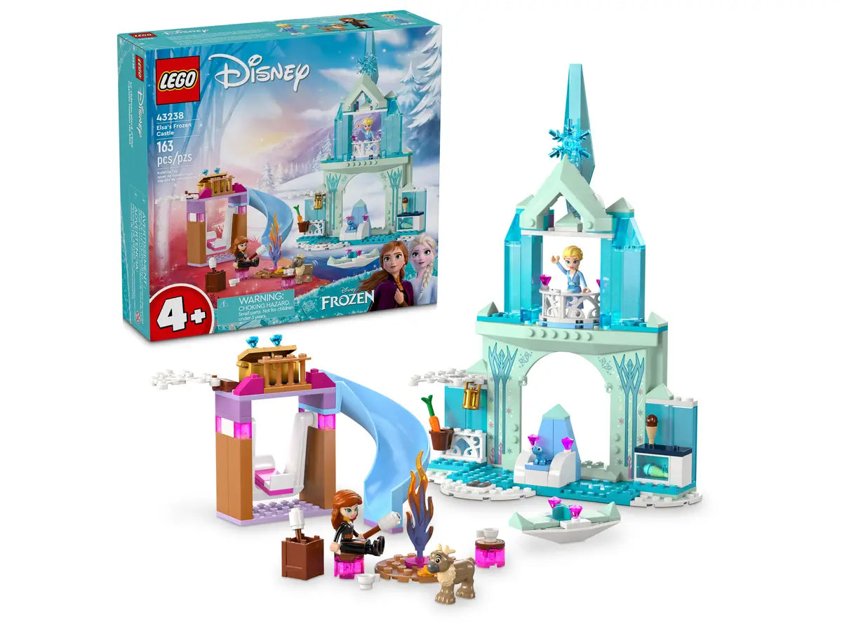 Lego 43238 Disney Princess Frozen Il Castello di Ghiaccio di Elsa