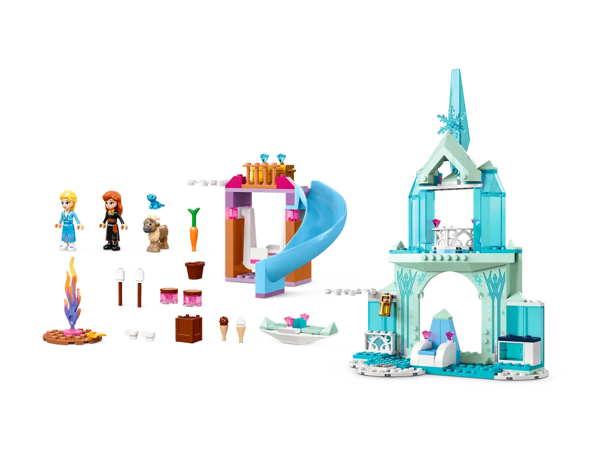 Lego 43238 Disney Princess Frozen Il Castello di Ghiaccio di Elsa