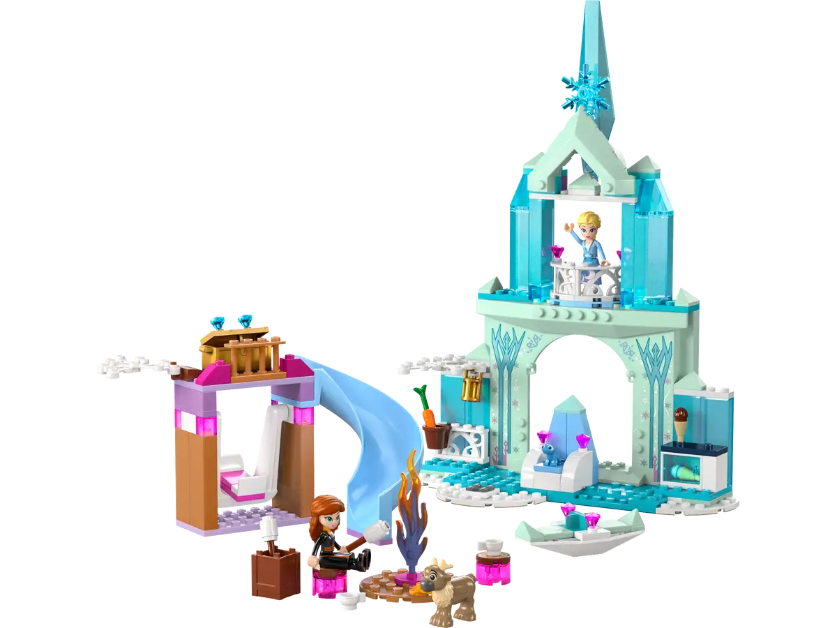 Lego 43238 Disney Princess Frozen Il Castello di Ghiaccio di Elsa