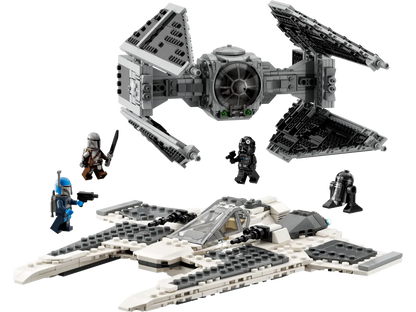 Lego 75348 Star Wars Fang Fighter Mandalorian vs TIE Interceptor