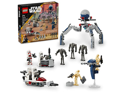 Lego 75372 Star Wars Battle Pack Clone Trooper e Battle Droid