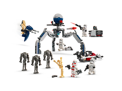 Lego 75372 Star Wars Battle Pack Clone Trooper e Battle Droid