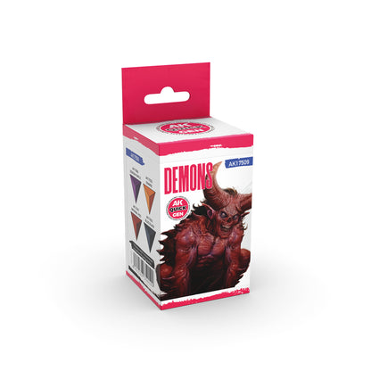 AK Interactive Quick Gen Paints Set - Demons