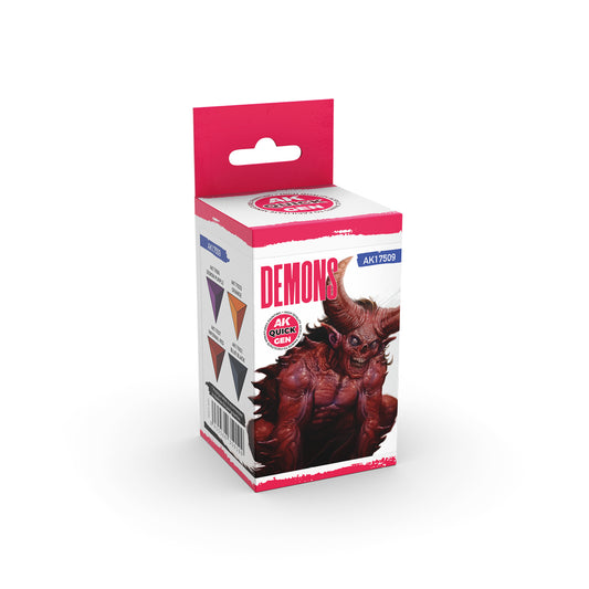 AK Interactive Quick Gen Paints Set - Demons