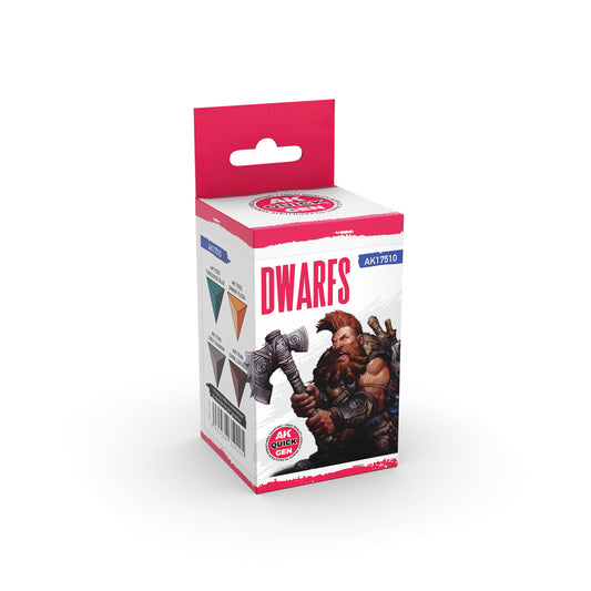 AK Interactive Quick Gen Paints Set - Dwarfs